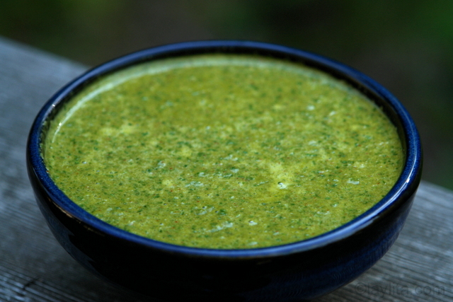 salsa de perejil w